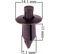 Клипса автомобильная крепежная TOYOTA DYNA/HIACE TRUCK/OPA/TOYOACE 032 SKYWAY S05601032