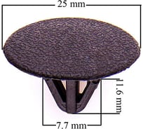 Клипса автомобильная крепежная LEXUS CT200H/ES250/GS300; TOYOTA ALLION/CALDINA/MARK II/COROLLA 135 SKYWAY S05601135