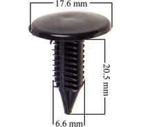 Клипса HONDA CIVIC HYBRID 243 для обшивки салона SKYWAY S05601243