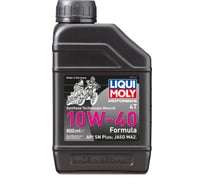 Минеральное моторное масло 1 л, 10W-40 для 4-тактных мотоциклов Motorbike Optimal 4T SL MA2 LIQUI MOLY 21862