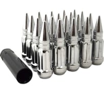 Комплект гаек тип Пика М14x1.5, Хром 20шт+1ключ STARLEKS KK911948SD/CR