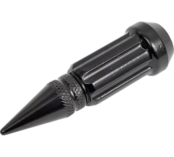 Комплект гаек тип Пика М 14x1.5, Чёрный 20шт+1ключ STARLEKS KK911948SD/BC