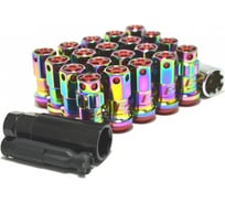 Комплект гаек М12x1.25 Радужный STARLEKS kk911944RCN(16/4/3)RB
