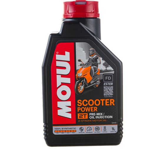 Macло для скутеров SCOOTER POWER 2T 1 л MOTUL 105881