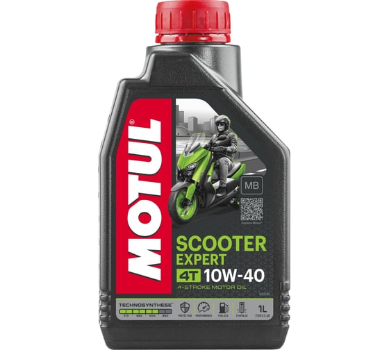 Macло для скутеров SCOOTER EXPERT 4T MB 10W40 1л MOTUL 105935 1