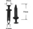 Автокрепеж для Chrysler Ford GM 10 шт 6503163, 4696488 , N805026S , 10195515 КрепАвто 0719 1