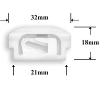 Автокрепеж для AMC GM 10 шт 4005540, 9731301 КрепАвто 0642