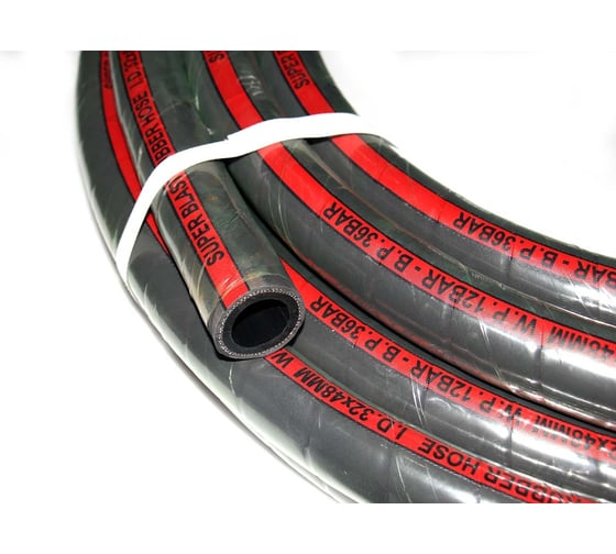 Рукав абразивоструйный 32x48 мм Super Blast Rabber Hose 12 атм бухта 40 м HIMPT 00-00018308