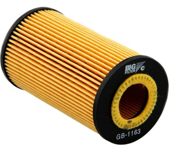 Фильтр масляный OPEL Astra H 1.4-1.8 04/Vectra C/Zafira BIG FILTER GB1163 1