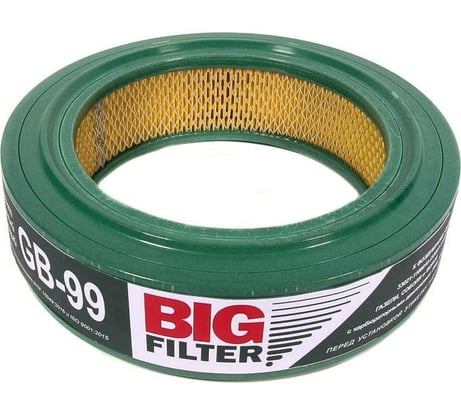 Фильтр воздушный 402/Волга/Газель BIG FILTER GB99