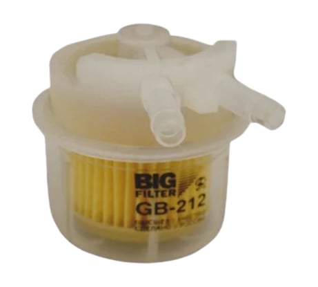 Фильтр топливный ГАЗ,ВАЗ,УАЗ карбюратор с отстойником угловой BIG FILTER GB212