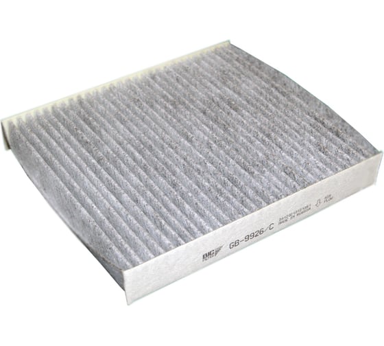 Фильтр салона угольный TOYOTA Corolla 02, Camry 06, RAV 4 01, Auris 06 BIG FILTER GB9926C