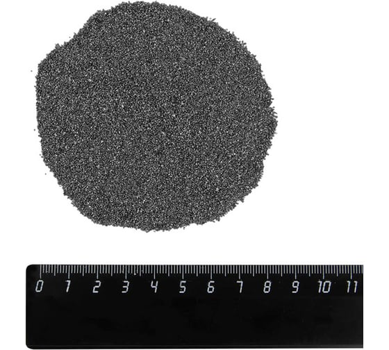Дробь колотая пескоструйная 0.5 мм, стальная, 10 кг WIEDERKRAFT WDK-DR05