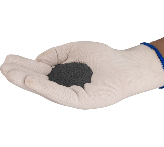 Дробь колотая пескоструйная 0.3 мм, стальная, 10 кг WIEDERKRAFT WDK-DR03