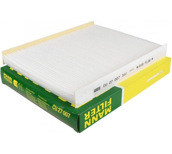 Фильтр салона Hyundai Santa Fe MANN-FILTER 10- CU27007