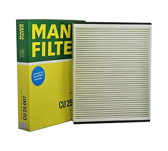 Фильтр салонный Ford Focus/Kuga/C-Max/Volvo V40 MANN-FILTER 10- CU25007 1
