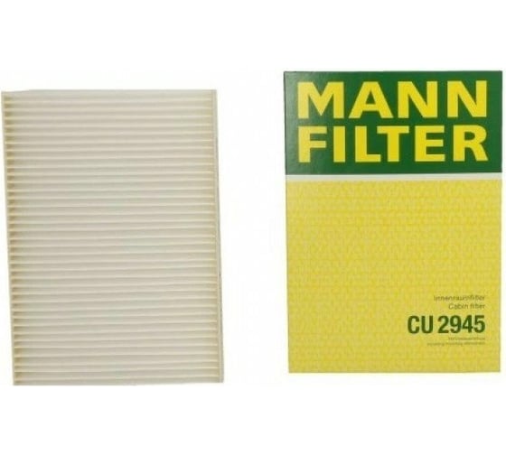 Фильтр салонный Megane/Kangoo 96-/LA87 MANN-FILTER CU2945
