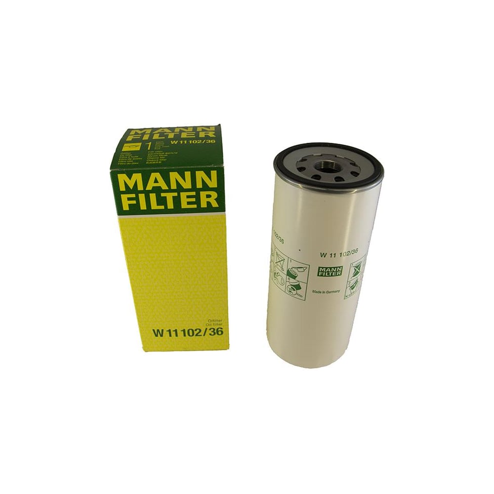 Фильтр масляный резьбовой ЯМЗ-650 MANN MANN-FILTER W1110236 - выгодная  цена, отзывы, характеристики, фото - купить в Москве и РФ