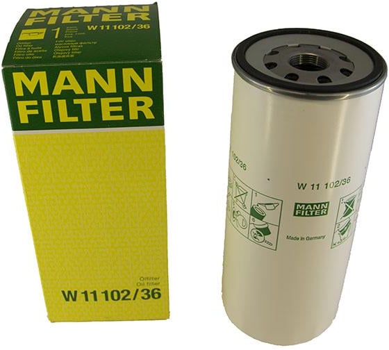 Фильтр масляный резьбовой ЯМЗ-650 MANN MANN-FILTER W1110236