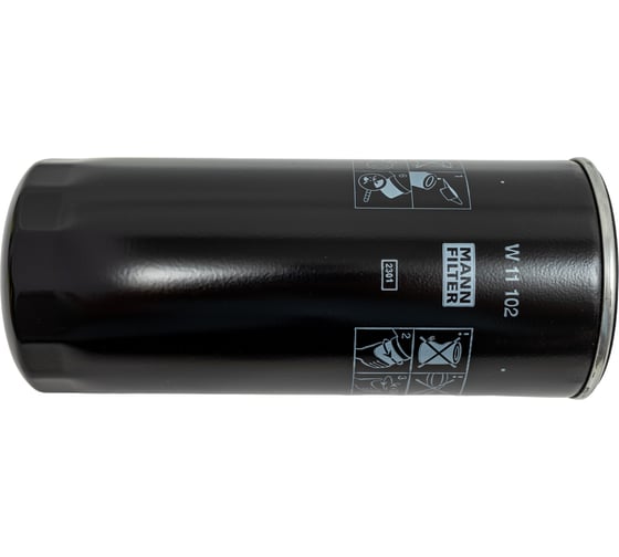 Фильтр масляный ЕВРО-4 W 11 102 ГАЗон Next двигатель 5344 MANN-FILTER W11102