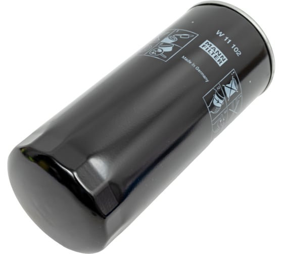 Фильтр масляный ЕВРО-4 W 11 102 ГАЗон Next двигатель 5344 MANN-FILTER W11102