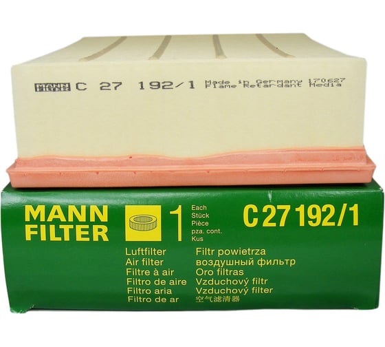 Фильтр воздушный AUDI A4 старше 2000 г MANN-FILTER C271921 1