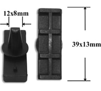 Автокрепеж для Ford 10 шт F6DZ5410182AA КрепАвто 0836