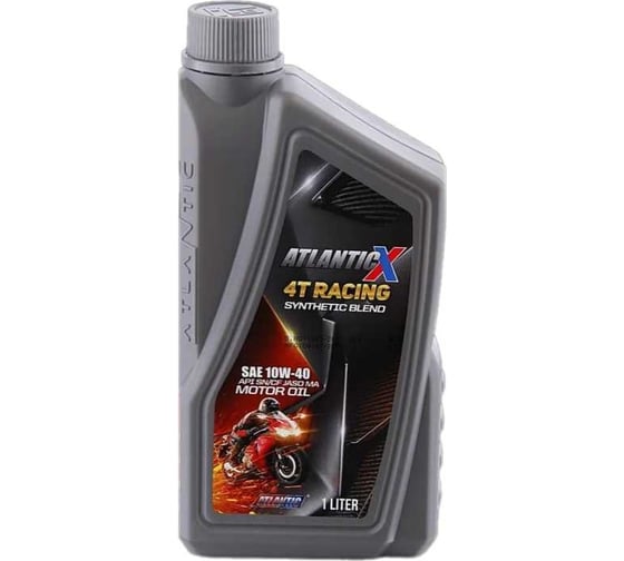 Масло синтетическое X 4T Racing 10W-40 1 л Atlantic 26010 1