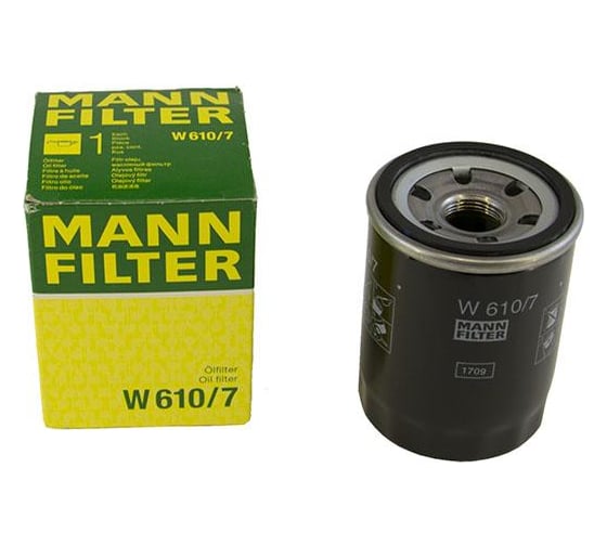 Фильтр масляный HYUNDAI I10.20 1.1, 1.2 2008 MANN-FILTER W6107
