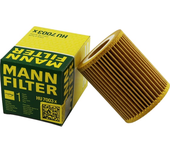 Фильтр масляный BMW N13B16 MANN-FILTER HU7003X