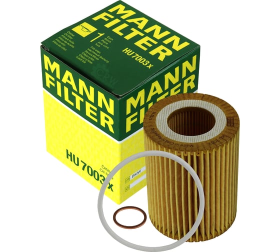 Фильтр масляный BMW N13B16 MANN-FILTER HU7003X