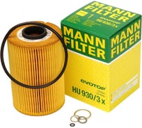 Фильтр масляный BMW 7E32 7300i, BMW 5E34 530i/535i MANN-FILTER HU9303X