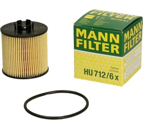 Фильтр масляный AUDI A3/VW PASSAT, GOLF V 1.4-1.6 FSI MANN-FILTER HU7126X 1