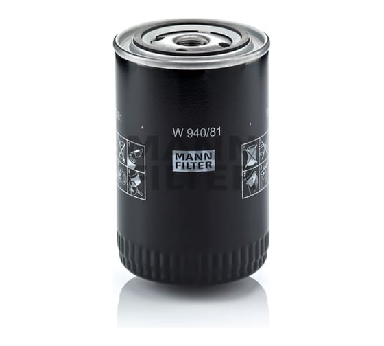 Фильтр масляный Toyota Land Cruiser 80 4,5/3,4D-97г MANN-FILTER W94081