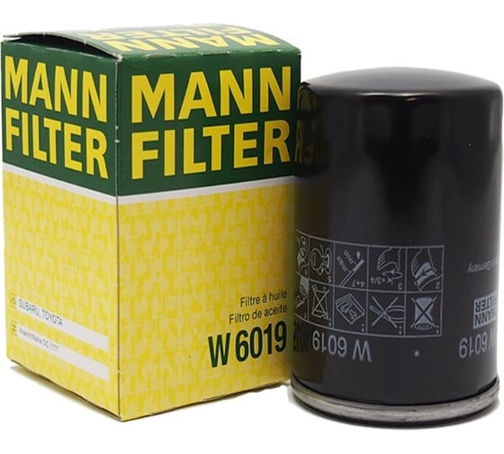Фильтр масляный SUBARU XV 1.6/2.0 12- MANN-FILTER W6019