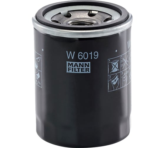Фильтр масляный SUBARU XV 1.6/2.0 12- MANN-FILTER W6019