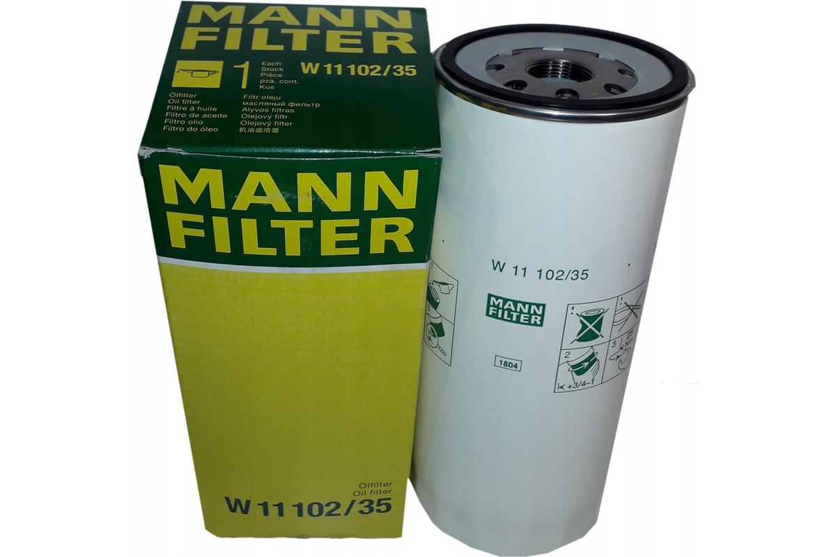 Фильтр масляный Renault Truks /RVI/, SISU AUTO MANN-FILTER W1110235 -  выгодная цена, отзывы, характеристики, фото - купить в Москве и РФ