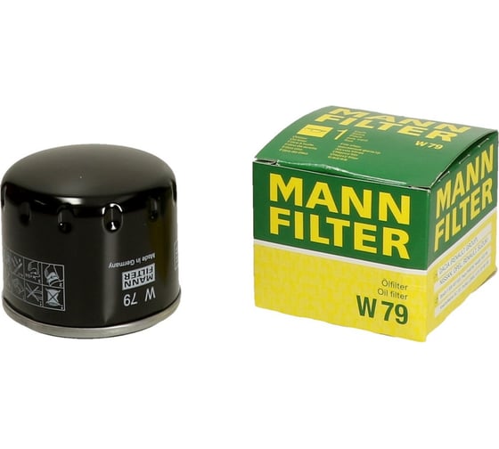 Фильтр масляный RENAULT LAGUNA,MEGANE,SCENIC,CLIO,KANGOO 1.5-1.9dCI 2000 MANN-FILTER W79