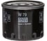 Фильтр масляный RENAULT LAGUNA,MEGANE,SCENIC,CLIO,KANGOO 1.5-1.9dCI 2000 MANN-FILTER W79 2
