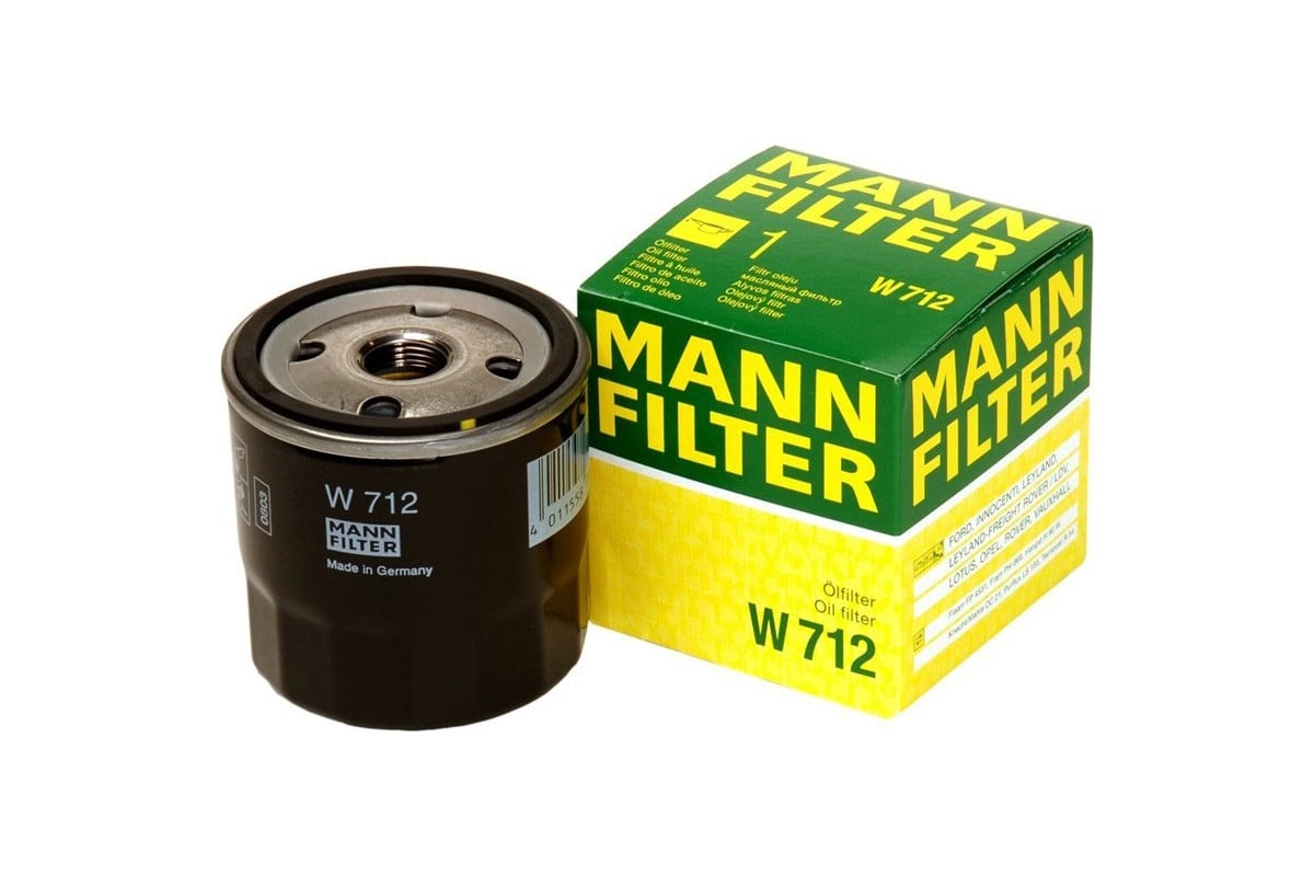 Фильтр масляный OPEL/FORD -98 MANN-FILTER W712 - выгодная цена, отзывы ...