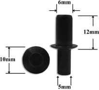 Автокрепеж для Mercedes 10 шт A0009908492 , 0009908492, RXC70186, WW3562 Крепавто 0968