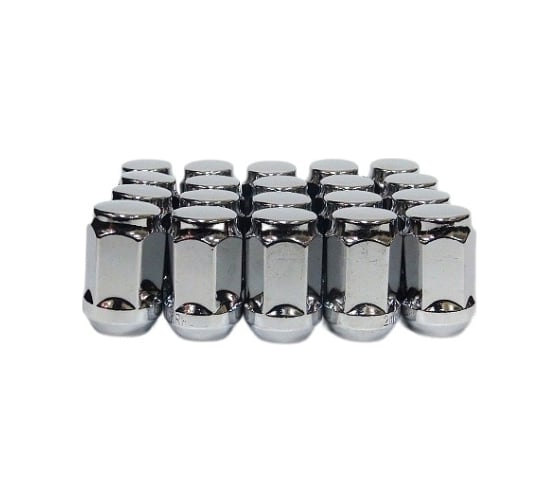 Комплект гаек М12x1.25 Хром 20шт STARLEKS KK801444HT/CR