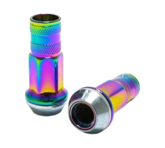 Комплект гаек Racing Nuts Радужный, 12x1.5, 4 шт STARLEKS RR304545NSF/PH
