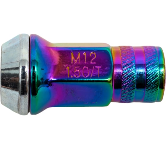 Комплект гаек Racing Nuts Радужный, 12x1.5, 4 шт STARLEKS RR304545NSF/PH