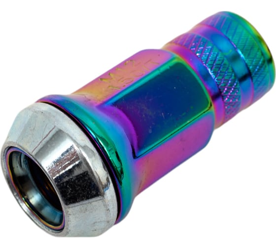 Комплект гаек Racing Nuts Радужный, 12x1.5, 4 шт STARLEKS RR304545NSF/PH