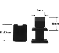Автокрепеж для Mercedes 10 шт A1249900792 1249900792 12499007929C75 A12499007929C75 КрепАвто 0910