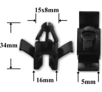 Автокрепеж для Lexus Toyota 10 шт 9046901С57 КрепАвто 1015