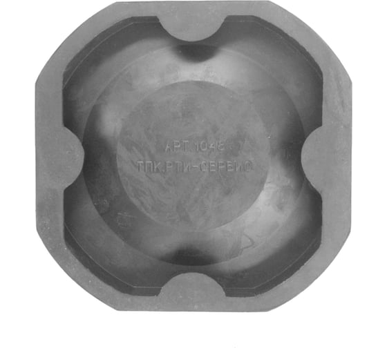 Опора резиновая на домкрат подкатной h28 WIEDERKRAFT 5221048