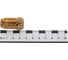 Комплект гаек М12x1.25 Золотой 20 шт, ключ 6-шлицевой STARLEKS KK911144SD/Gd 6