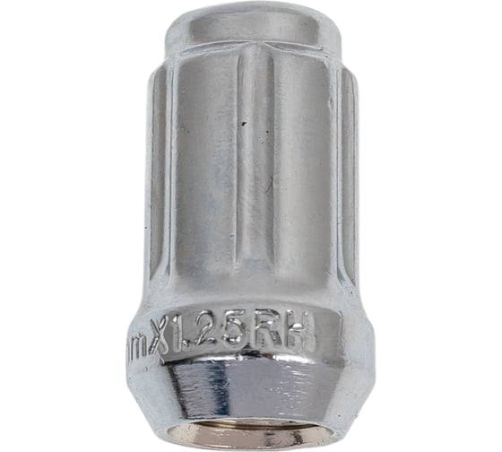 Комплект гаек М12x1.25 Хром 20 шт, ключ 6-шлицевой STARLEKS KK911144SD/Cr